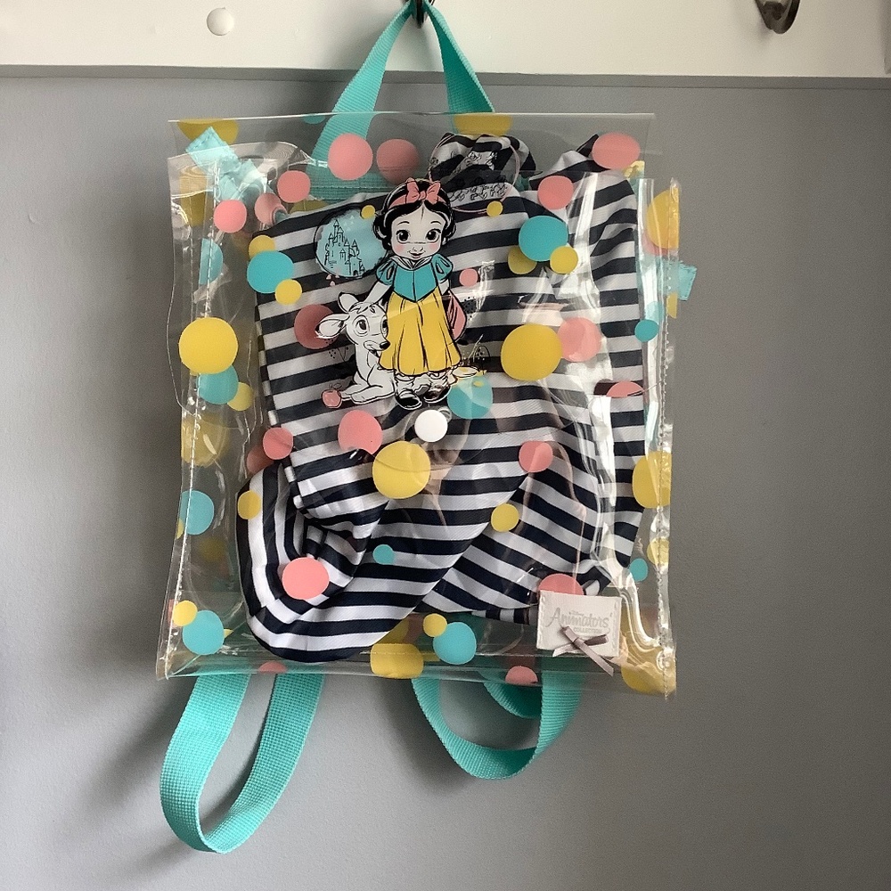 Disney animator (Snow White) wet bag/ back pack